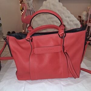 Longchamp Coral Tote Bag NWOT